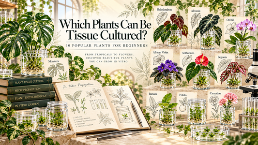Which Plants Can Be Tissue Cultured? 10 Popular Plants for Beginners