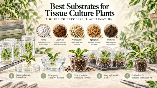 Best Substrates for Tissue Culture Plants: A Guide to Successful Acclimation
