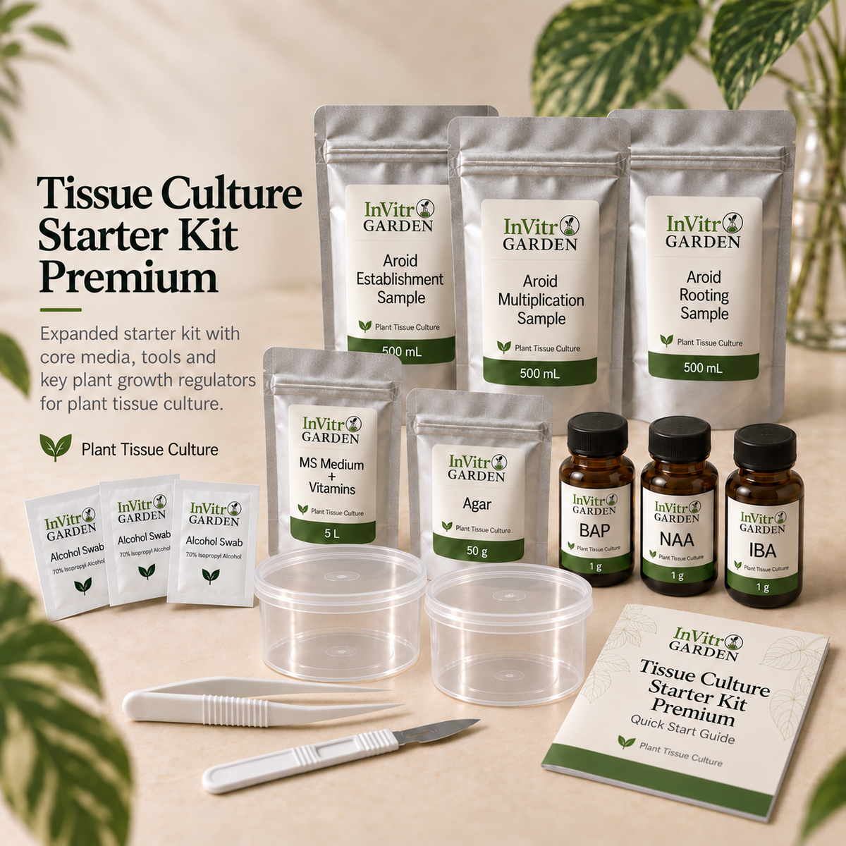 Tissue Culture Starter Kit - Premium